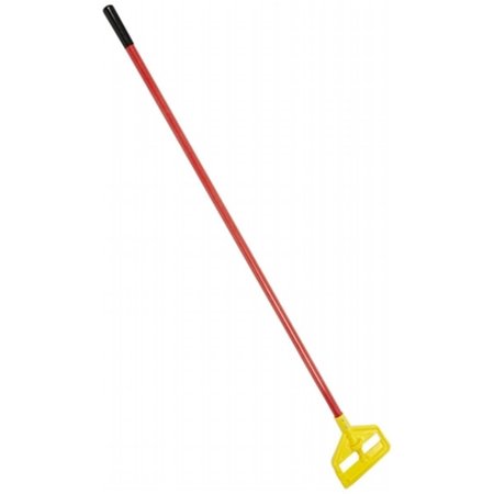 TOTALTURF Invader Wet Mop Handle Fiberglass Plastic Head Red TO1667385